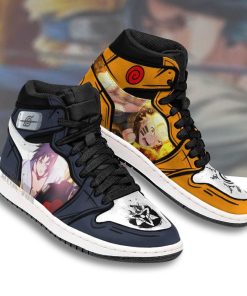 Naruto X Sasuke 3d Aop JD 1 High Sneakers