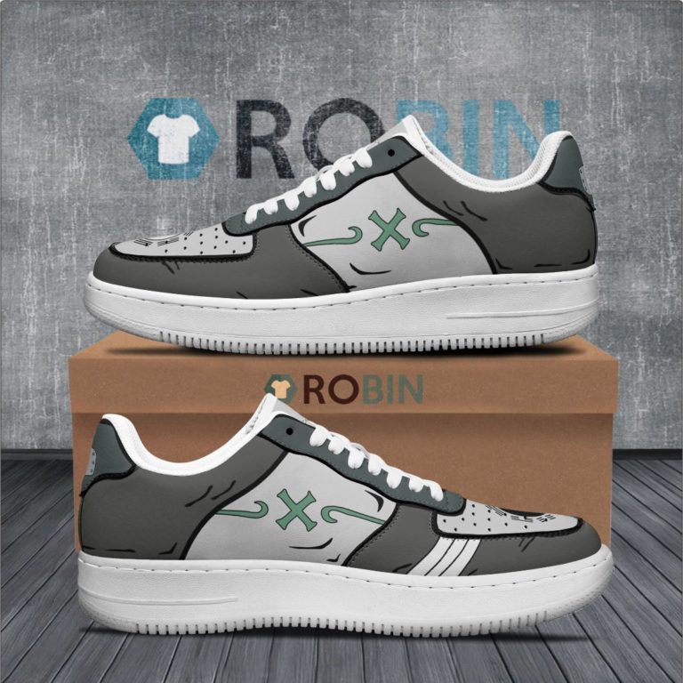 Neji Hyuga AF1 Sneakers Custom Naruto Anime Shoes