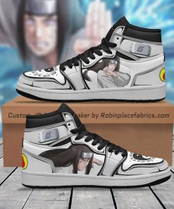 Neji Hyuga JD Sneakers Custom Naruto Anime Shoes