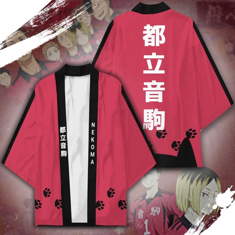 Nekoma High Haikyuu Kimono Cardigan
