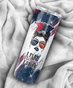 Girl With New England Patriots Custom Name Stainless Steel Skinny Tumbler Girl With New England Patriots Custom Name Stainless Steel Skinny Tumbler