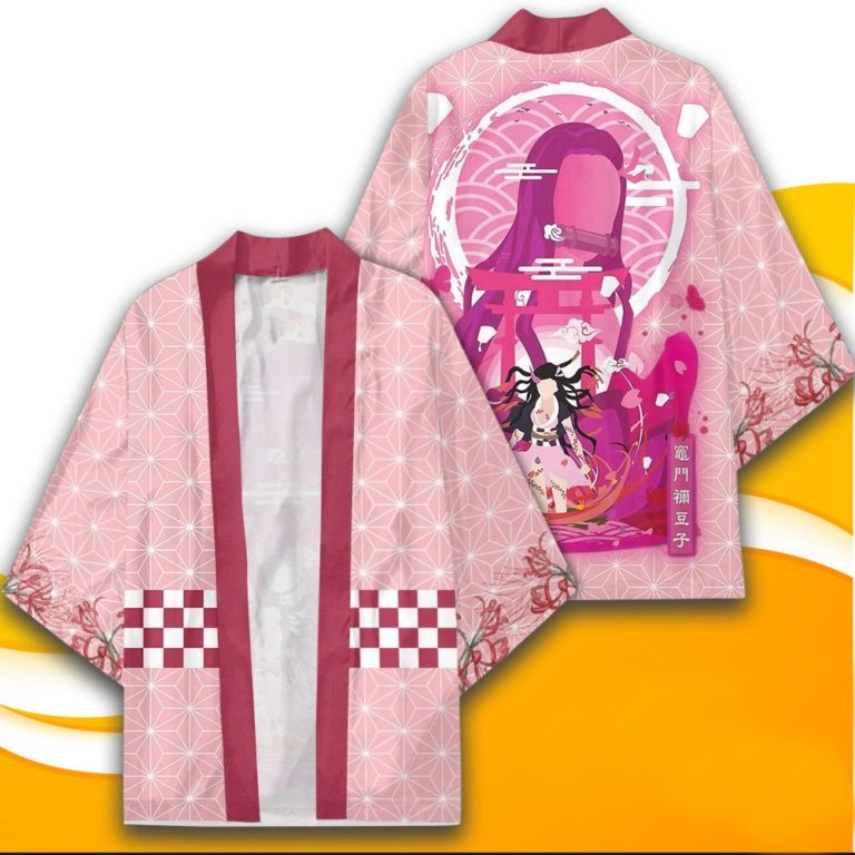 Nezuko Demon Slayer Otaku Kimono Cardigan