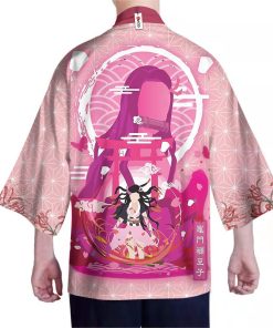 Nezuko Demon Slayer Otaku Kimono Cardigan