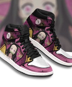 Nezuko Demon Style Sneakers Demon Slayer Custom Anime Shoes Nezuko Demon Style Sneakers Demon Slayer Custom Anime Shoes