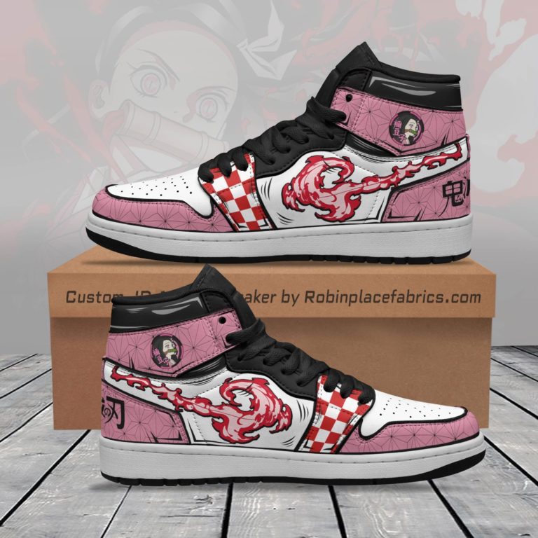 Nezuko Shoes Demon Slayers Custom Sneakers