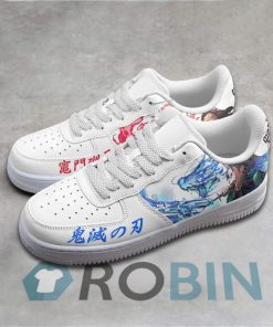 Nezuko x Tanjiro Air Force 1 Sneakers Custom Demon Slayer Anime Shoes