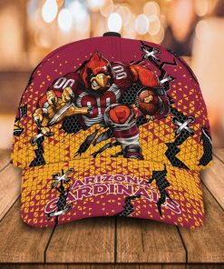 NFL Arizona Cardinals Mascot AOP Cap, Hat NFL Arizona Cardinals Mascot AOP Cap, Hat