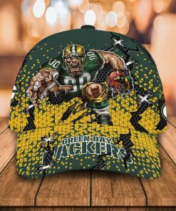 NFL Green Bay Packers Mascot AOP Cap