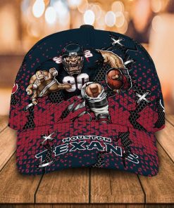 NFL Houston Texans Mascot AOP Cap, Hat