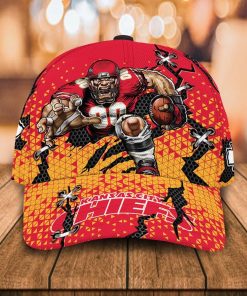 NFL Kansas City Chiefs Mascot 3D Print Cap, Hat NFL Kansas City Chiefs Mascot 3D Print Cap, Hat