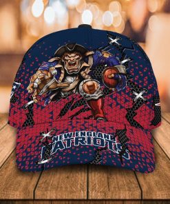 NFL New England Patriots Mascot 3D Print Cap, Hat