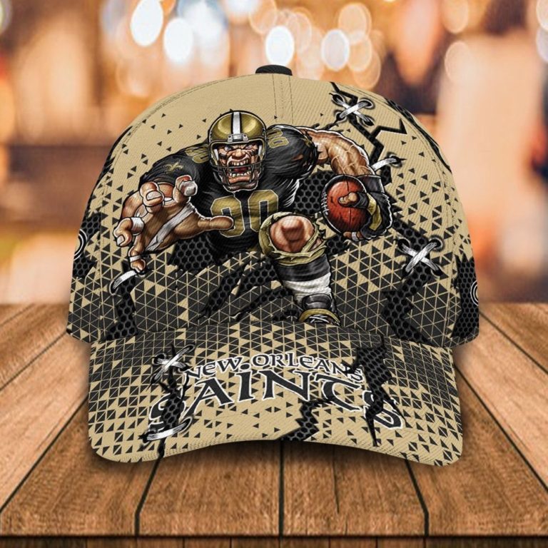NFL New Orleans Saints Mascot AOP Cap