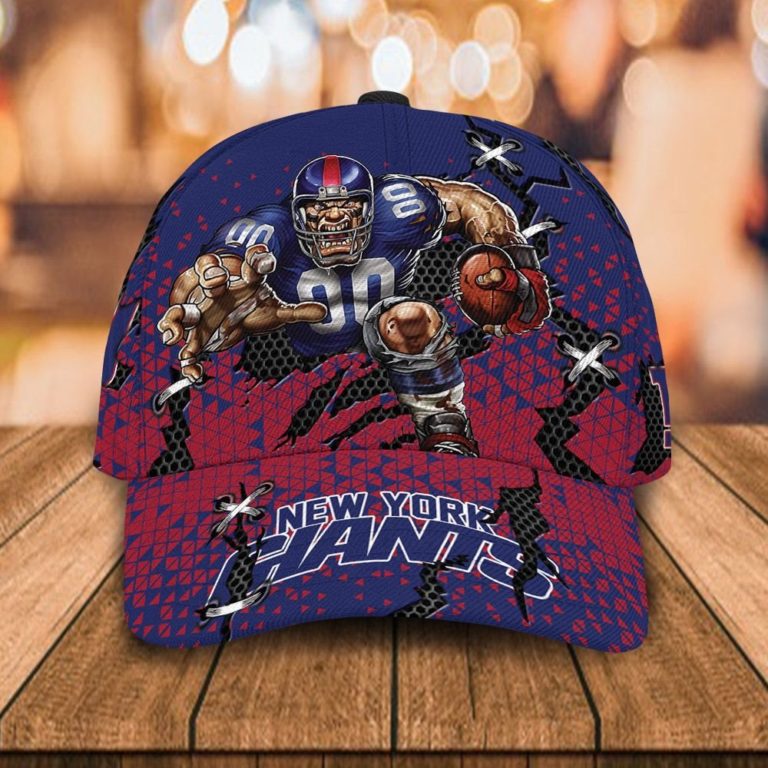 NFL New York Giants Mascot AOP Cap