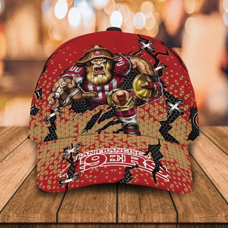 NFL San Francisco 49ers Mascot AOP Cap