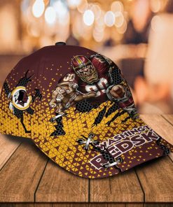 NFL Washington Redskins Mascot 3D Print Cap, Hat NFL Washington Redskins Mascot 3D Print Cap, Hat