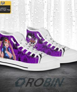 Nico Robin One Piece Anime Canvas High Top Shoes (Kid and Adult size available)