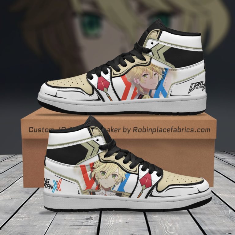 Nine Alpha JD Sneakers Custom Darling In The Franxx Anime Shoes