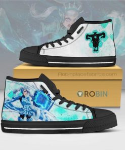 Noelle Silva Black Clover Anime Canvas High Top Shoes