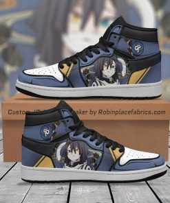 Obanai Iguro Kimetsu No Yaiba Jordan 1 High Sneaker
