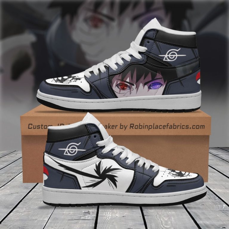 Obito Uchiha JD Sneakers Teleport Skill Custom Naruto Anime Shoes