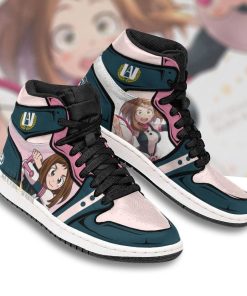 Ochaco Uraraka JD Sneakers Custom My Hero Academia Anime Shoes Ochaco Uraraka JD Sneakers Custom My Hero Academia Anime Shoes