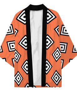 One Piece Jinbe All Over Print Kimono Cardigan