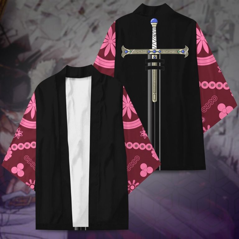 One Piece Mihawk All Over Print Kimono