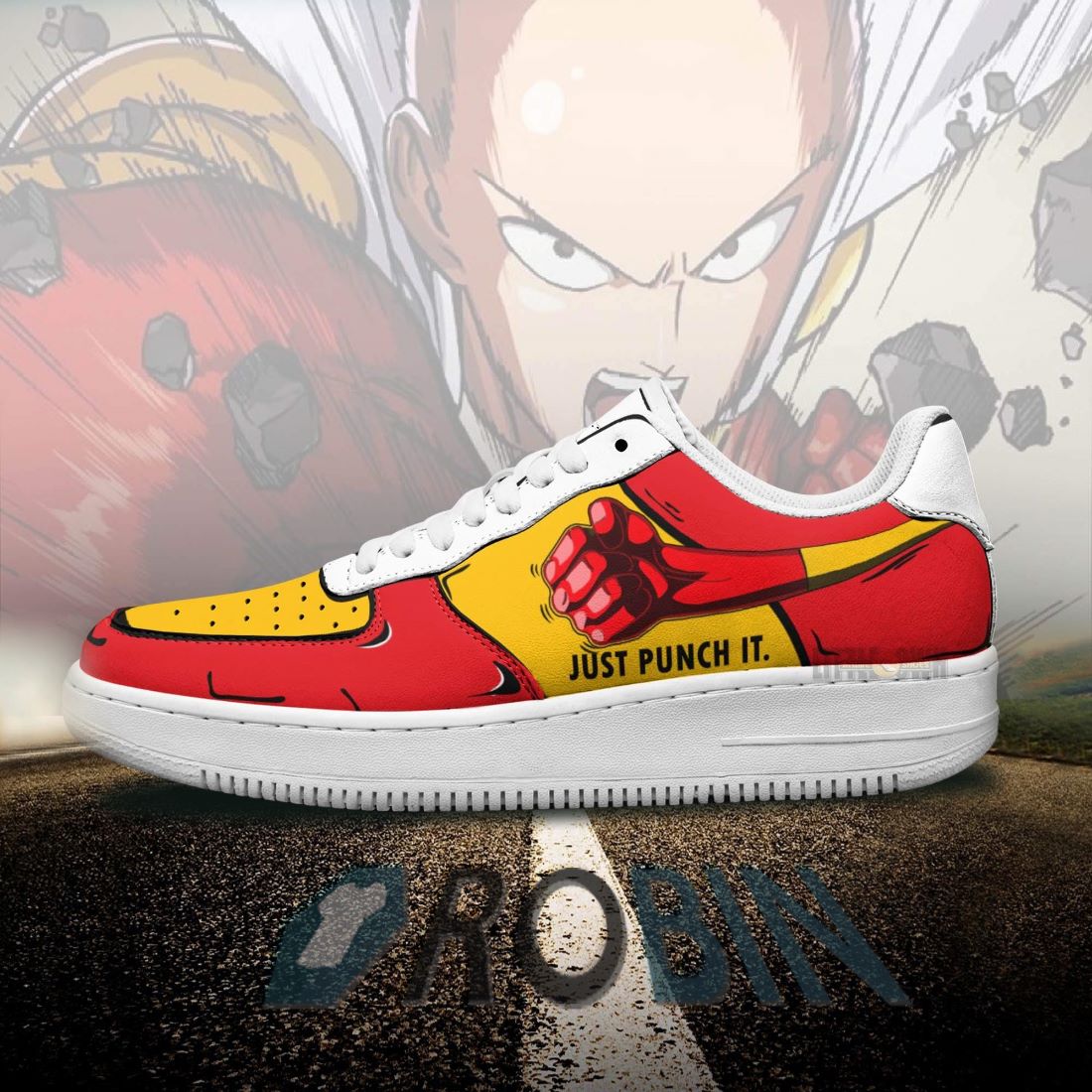 one punch man air force 1