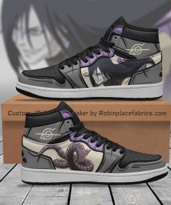 Orochimaru Sneakers Custom Naruto Anime Shoes Orochimaru Sneakers Custom Naruto Anime Shoes