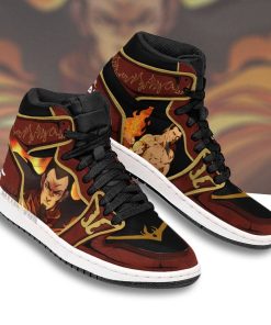 Ozai Avatar The Last Airbender Custom Jordan 1 High Sneakers Ozai Avatar The Last Airbender Custom Jordan 1 High Sneakers