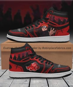 Pain Akatsuki JD Sneakers Custom Naruto Anime Shoes