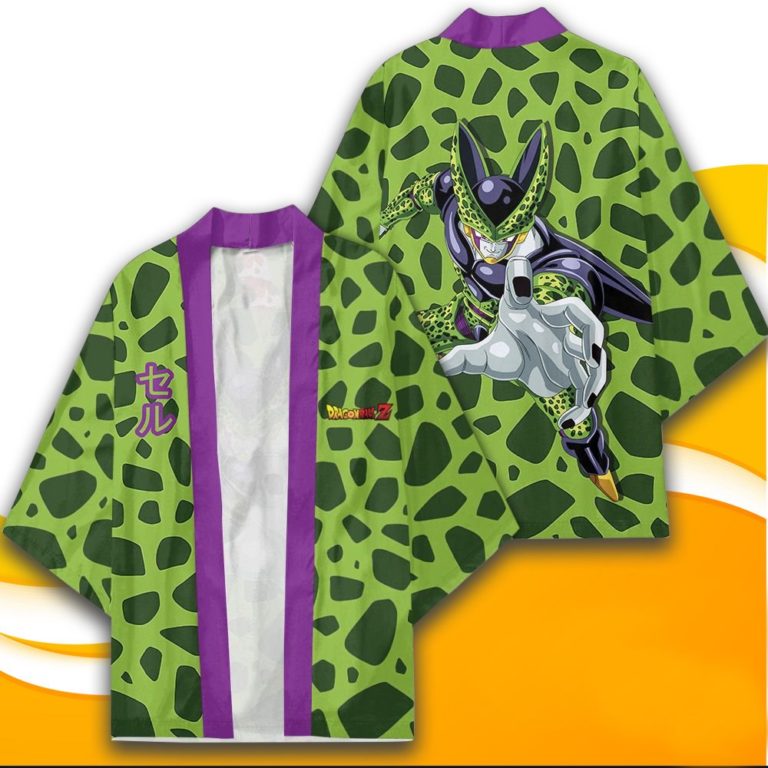 Perfect Cell Dragon Ball Z Kimono Cardigan