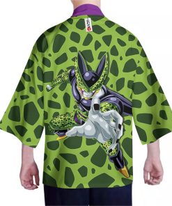 Perfect Cell Dragon Ball Z Kimono Cardigan Perfect Cell Dragon Ball Z Kimono Cardigan
