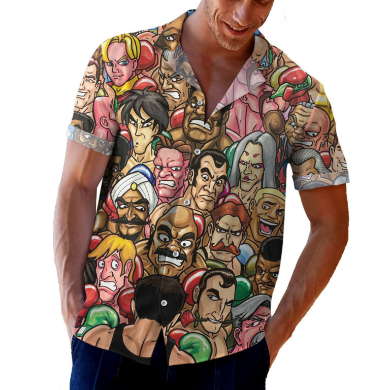 Punch-Out Hawaiian Shirt