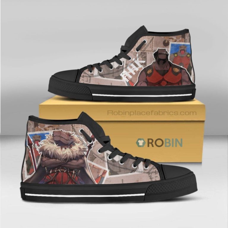 Rak Wraithraiser Tower of God Anime Canvas High Top Shoes (Kid and Adult size available)