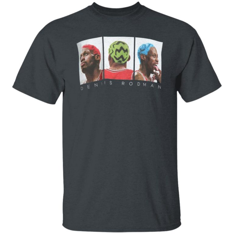 Chicago Bulls Basketball Dennis Rodman T-Shirt, LS, Hoodie