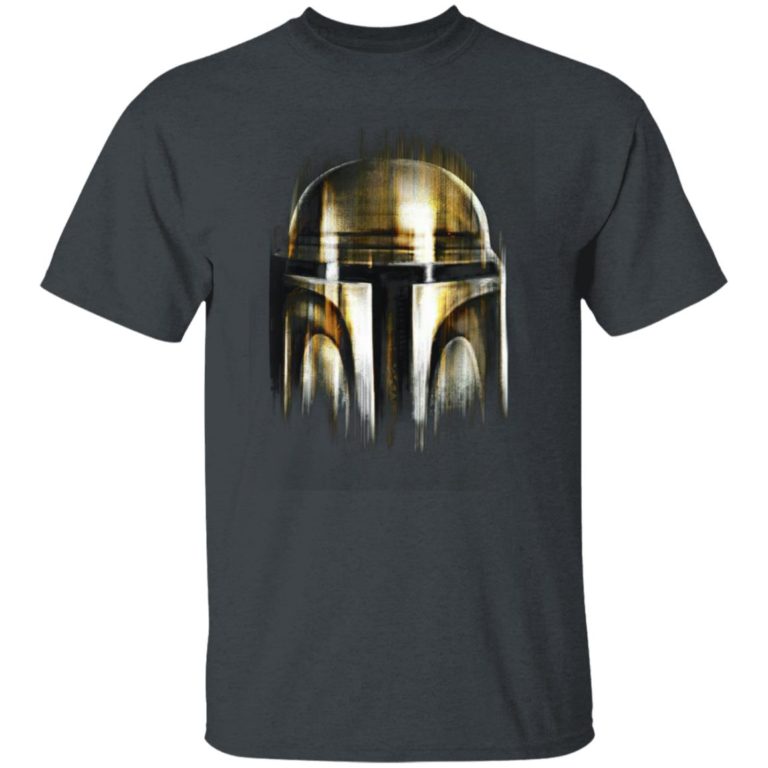 Boba Fett The Mandelorian Helmet Mens Star Wars Jedi Yoda Darth Vader T-Shirt, LS, Hoodie