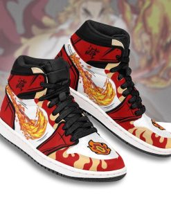 Rengoku Shoes Custom Anime Sneakers Rengoku Shoes Custom Anime Sneakers