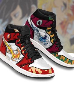 Rengoku X Giyu Demon Slayer Anime Sneakers Rengoku X Giyu Demon Slayer Anime Sneakers
