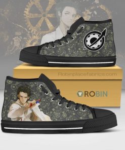 Rintaro Okabe Steins;Gate Anime Canvas High Top Shoes