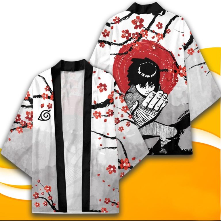 Rock Lee Kimono Custom Japan Style Anime Naruto Kimono Cardigan