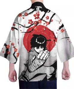 Rock Lee Kimono Custom Japan Style Anime Naruto Kimono Cardigan