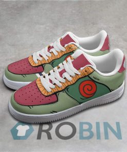 Rock Lee Unifrom Air Force 1 Sneakers Custom Naruto Anime Shoes