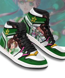 Sailor Jupiter JD 1 Sneakers Unique Custom Anime Sailor Moon Shoes Sailor Jupiter JD 1 Sneakers Unique Custom Anime Sailor Moon Shoes