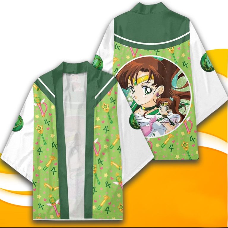 Sailor Jupiter Sailor Moon All Over Print Kimono
