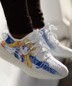 Sailor Moon Green Custom Yeezy Sneakers