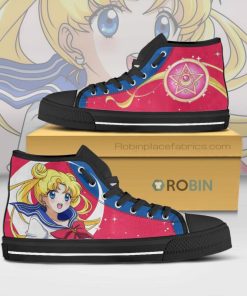 Sailor Moon Anime Gift Sailor Moon Canvas High Top Shoes Sailor Moon Anime Gift Sailor Moon Canvas High Top Shoes