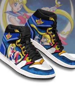 Sailor Moon JD 1 Sneakers Unique Custom Anime Sailor Moon Shoes Sailor Moon JD 1 Sneakers Unique Custom Anime Sailor Moon Shoes