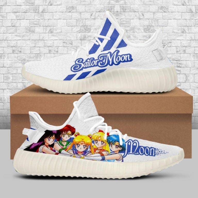 Sailor Moon Team Custom Yeezy Shoes
