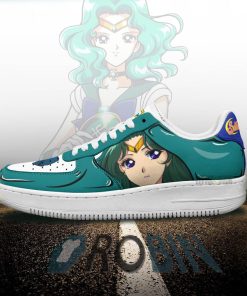 Sailor Neptune Air Force 1 Sneakers Custom Sailor Moon Anime Shoes